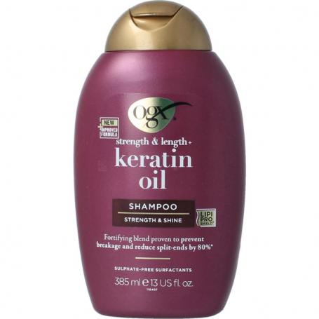 Shampoo keratin oil van OGX