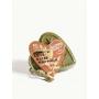 Savon d'Alep hart fleur de argan met touw van Aleppo Soap Co