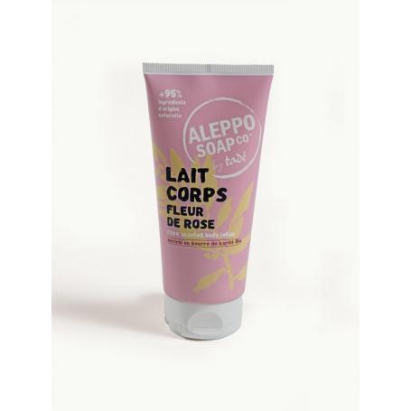 Bodylotion fleur de rose van Aleppo Soap Co
