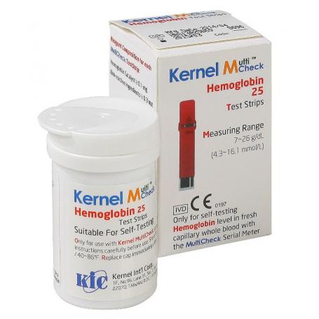 Multicheck hemoglobine teststrips van Testjezelf.nu