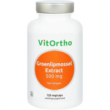 Groenlipmosselextract 500mg van Vitortho