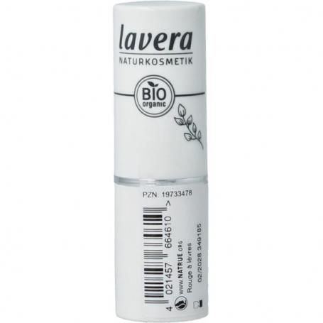 Lipstick cream glow berry red 10 bio van Lavera