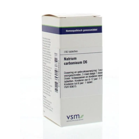 Natrium Carbonicum d6 van VSM