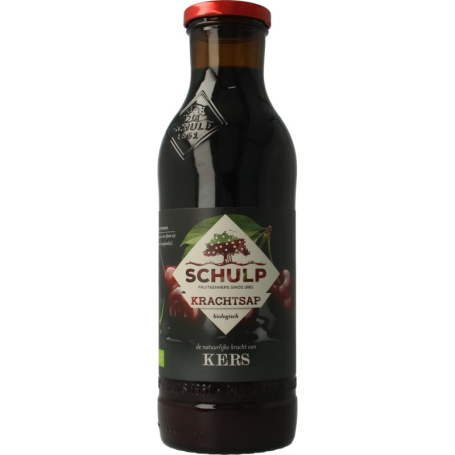 Krachtsap kersensap puur bio van Schulp