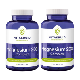 Vitakruid Magnesium Malaat met P-5-P (120gr) van Vitakruid