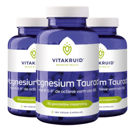 Vitakruid Magnesium Malaat met P-5-P (120gr) van Vitakruid