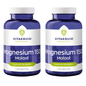 Vitakruid Magnesium Malaat met P-5-P (120gr) van Vitakruid