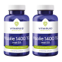 2x Vitakruid Visolie 1400 TG met D3 (60 softgels) van Vitakruid