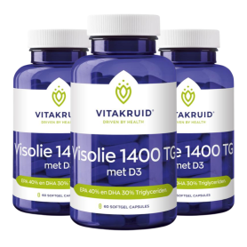 Visolie omega 3 ultra 1300mg van Lamberts