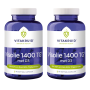 2x Vitakruid Visolie 1400 TG + D3 (90 softgels) van Vitakruid