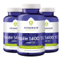 3x Vitakruid Visolie 1400 TG + D3 (90 softgels) van Vitakruid