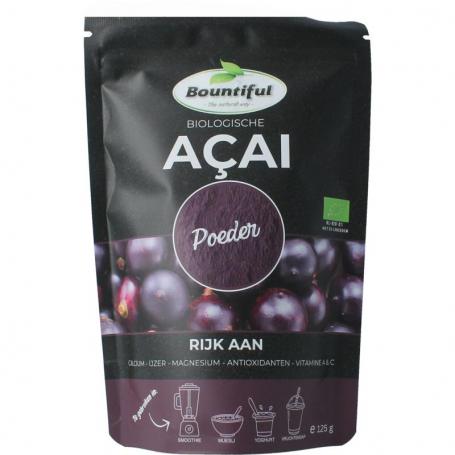 Acai poeder bio van Bountiful