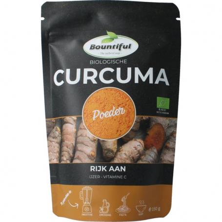 Curcuma poeder bio van Bountiful