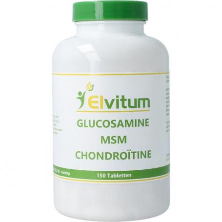 Glucosamine MSM chondroitine van Elvitum