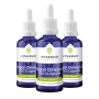 3x Vitakruid Vegan Omega 3 algenolie 1250 TG (50ml) van Vitakruid