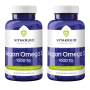 2x Vitakruid Vegan omega 3 1000 TG (90 softgels) van Vitakruid