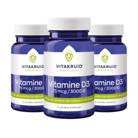 Golden Naturals Vitamine D3 75mcg (120 capsules) van Golden Naturals