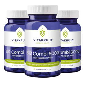 Golden Naturals Vitamine B12 3000 mcg (180 zuigtabletten) van Golden Naturals