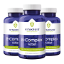 3x Vitakruid B-Complex actief (90 capsules) van Vitakruid