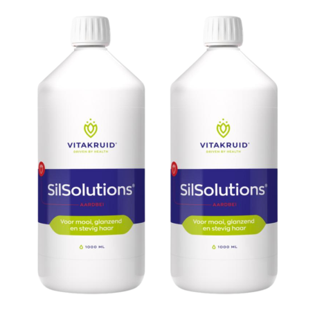 2x SilSolutions aardbei 1000 van Vitakruid