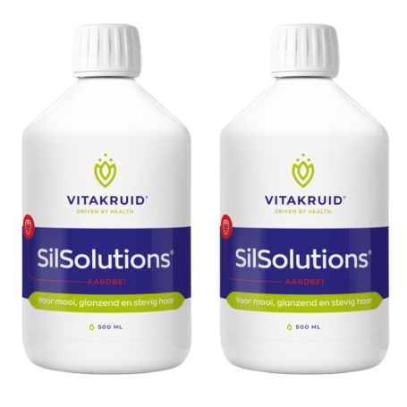 2x SilSolutions aardbei 500 van Vitakruid