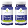 2x Vitakruid Biotine 2500mcg (90 capsules) van Vitakruid