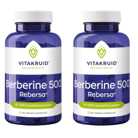 Vitakruid Berberine 500 Rebersa (90 capsules) van Vitakruid