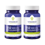 2x Vitakruid B12 1000 mcg methylcobalamine (180 smelttabletten) van Vitakruid