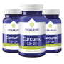 3x Vitakruid Curcuma C3-2X 95% met Bioperine (30 capsules) van Vitakruid