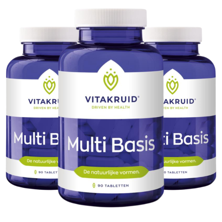 3x Vitakruid Multi basis (90 tabletten) van Vitakruid