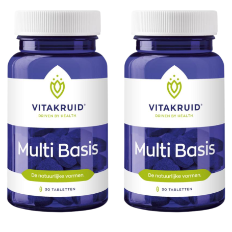 2x Vitakruid Multi basis (30 tabletten) van Vitakruid