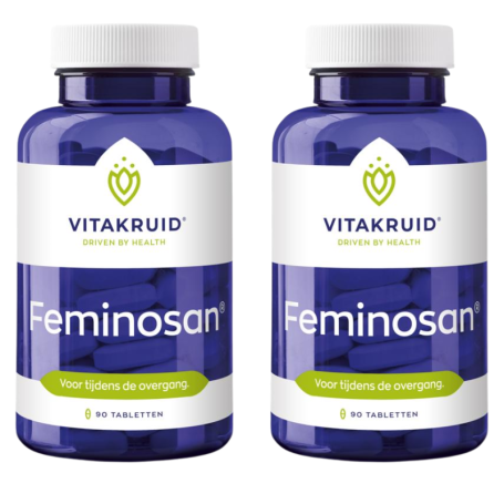 2x Vitakruid Feminosan (90 tabletten) van Vitakruid