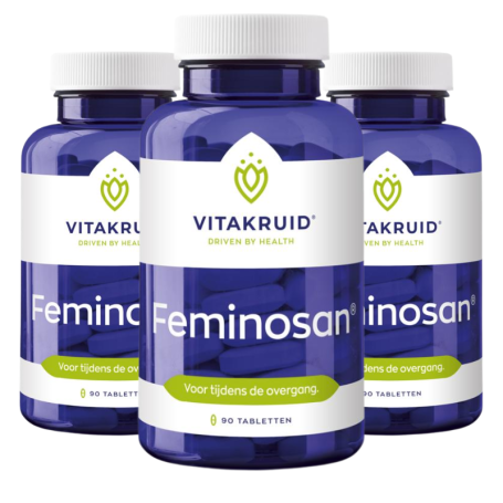 3x Vitakruid Feminosan (90 tabletten) van Vitakruid