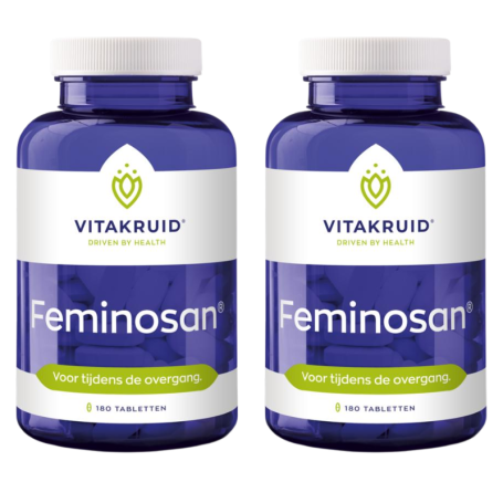 2x Vitakruid Feminosan (180 tabletten) van Vitakruid