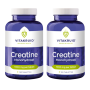 2x Vitakruid Creatine monohydraat 1000mg (180 tabletten) van Vitakruid