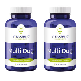 3x Vitakruid Multi dag & nacht vrouw sport 2 x 30 tabletten van Vitakruid