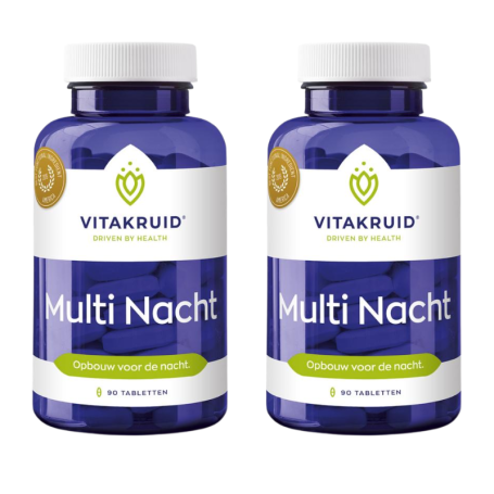 2x Vitakruid Multi nacht (90 tabletten) van Vitakruid