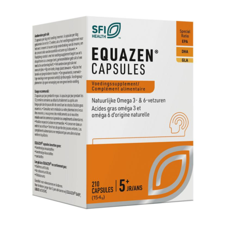 Equazen capsules omega 3- & 6-vetzuren (210 capsules) van Equazen