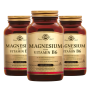 3x Solgar Magnesium met Vitamine B-6 (100 tabletten) van Solgar