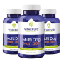 3x Vitakruid Multi dag man 50+ (90 tabletten) van Vitakruid