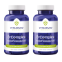 2x Vitakruid B-Complex actief zonder B6 (90 capsules) van Vitakruid