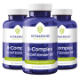 3x Vitakruid B-Complex actief zonder B6 (90 capsules) van Vitakruid
