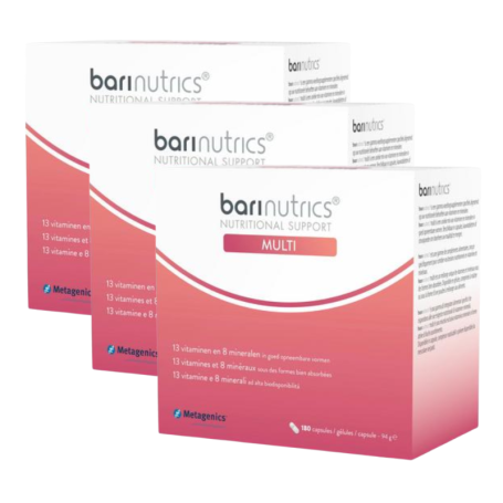 3x BariNutrics Multi (180 capsules) van Barinutrics
