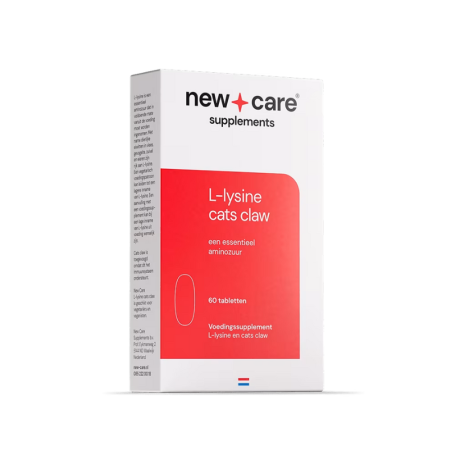 New Care L-Lysine Cats Claw (60 tabletten) van New Care
