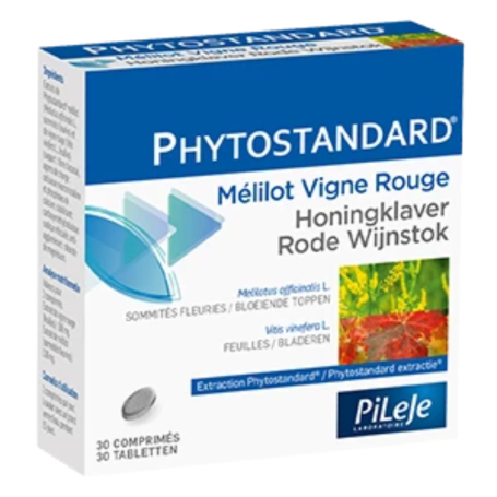 PiLeJe Phytostandard® Honingklaver & Rode Wijnstok (30 tabletten) van PiLeje