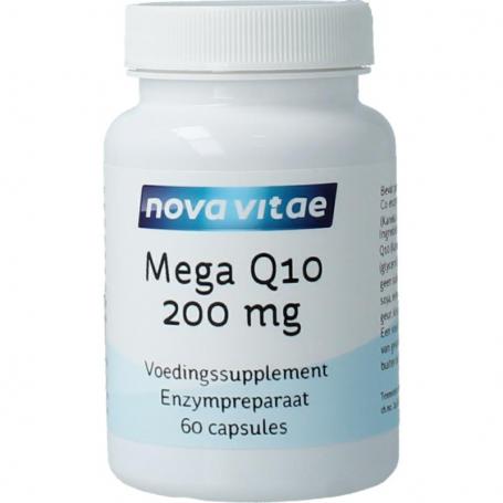 Mega Q10 200 mg van Nova Vitae