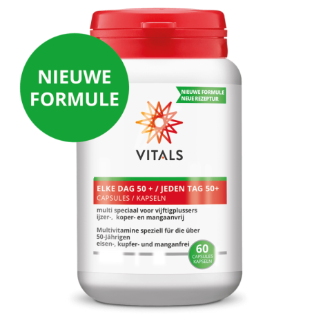 Vitals Elke dag Elke dag 50+ (60 capsules) van Vitals