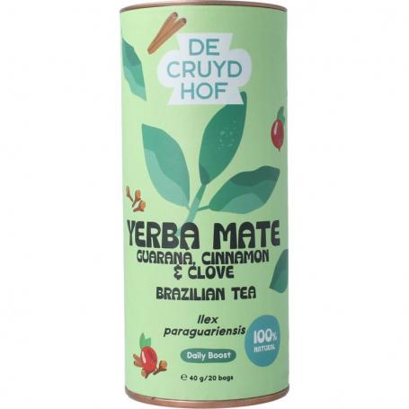 Thee yerba mate / guaranacinnamon / clove van Cruydhof