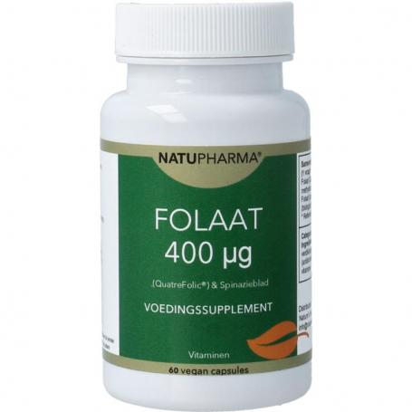 Folaat 400ug quatrefolic van Natupharma