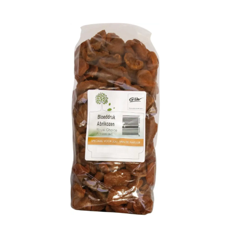 G&W Bloeddruk Abrikozen (500 gram) van G&W